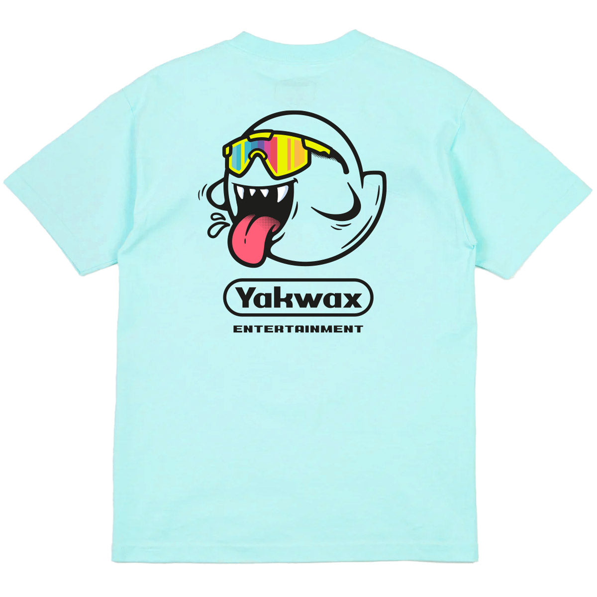 Yakwax Entertainment Ghost T-Shirt - Blue Haze - Mens Graphic T-Shirt by Yakwax