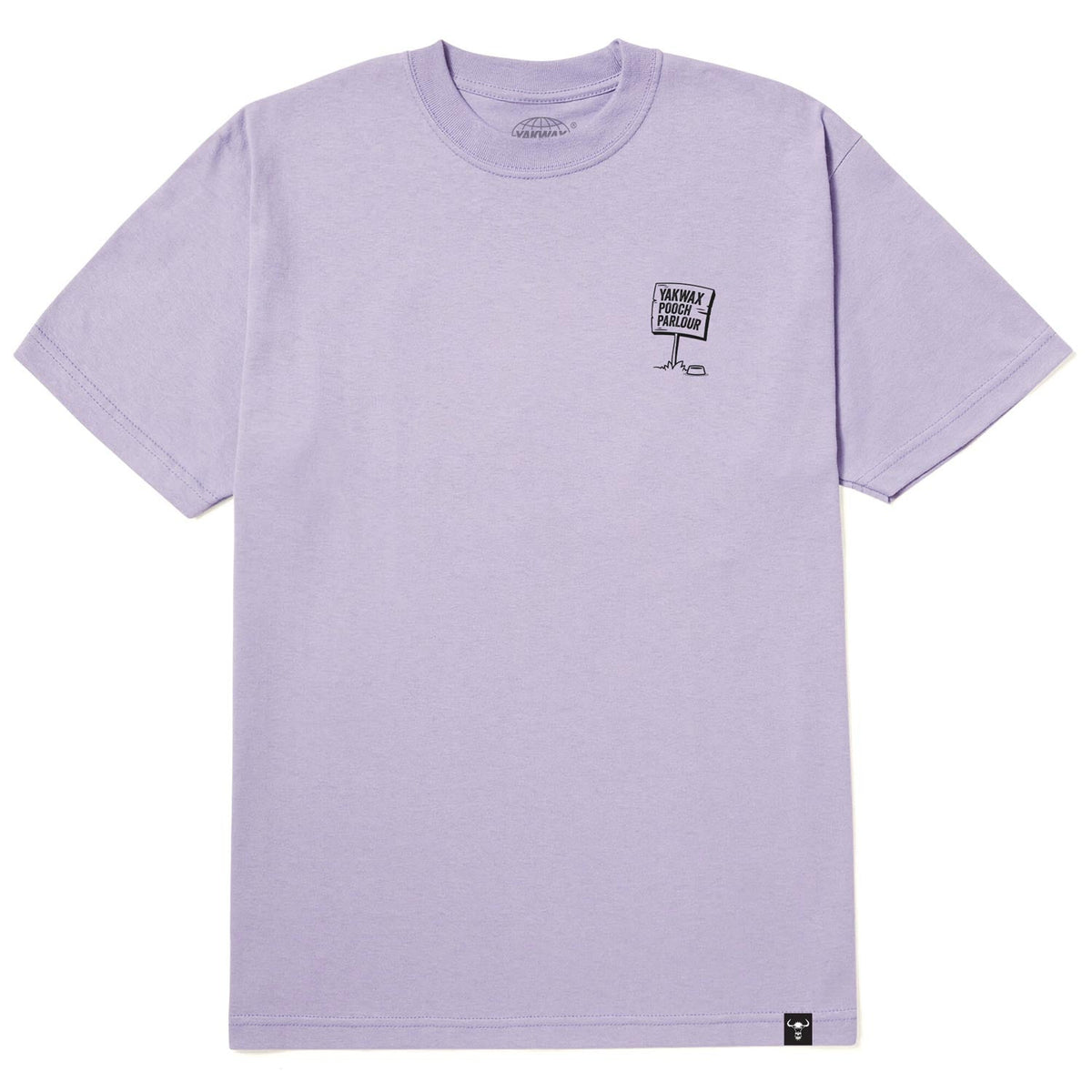 Yakwax Pooch Parlour T-Shirt - Lilac - Mens Graphic T-Shirt by Yakwax