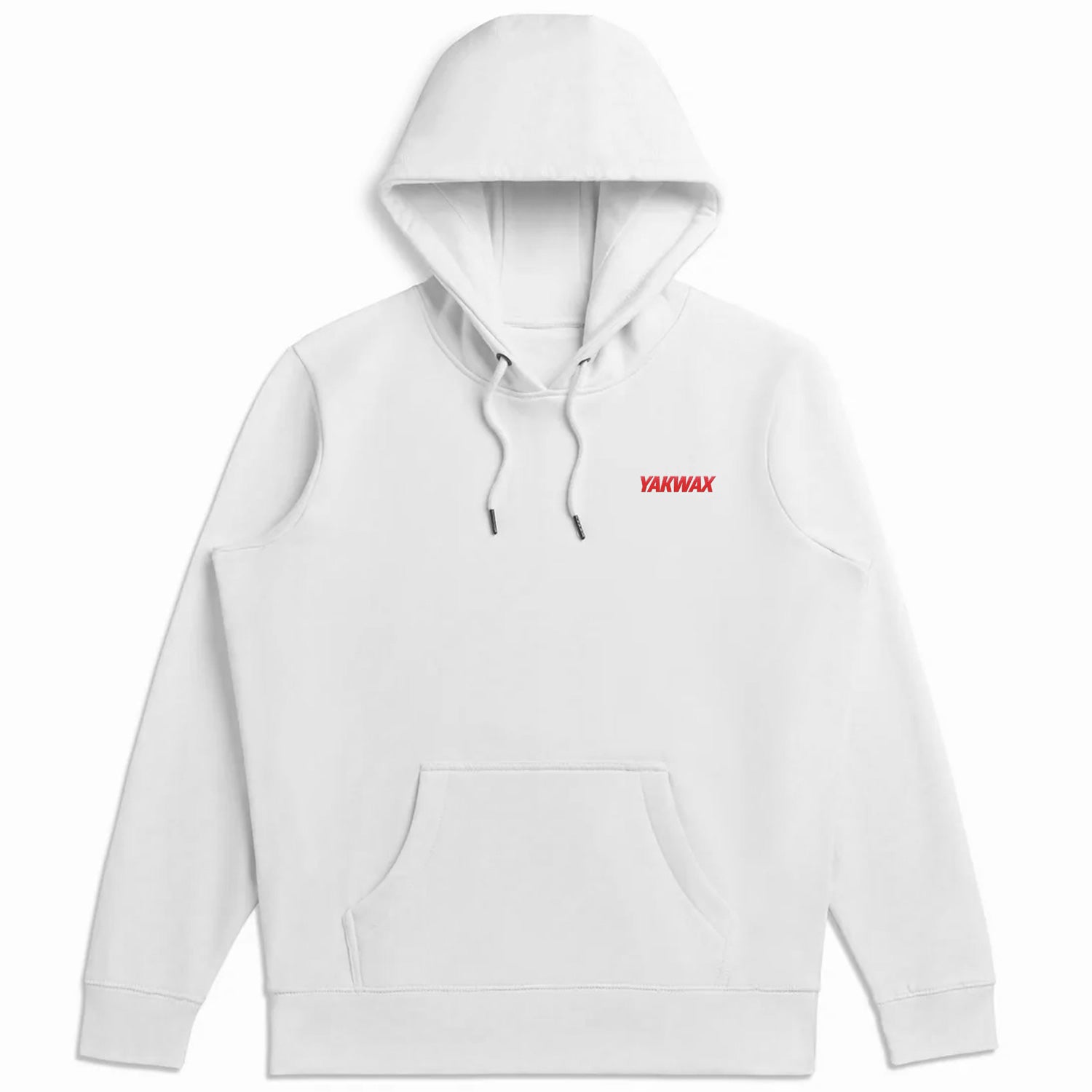 Yakwax Sport Oversized Hoodie - White - Mens Pullover Hoodie by Yakwax