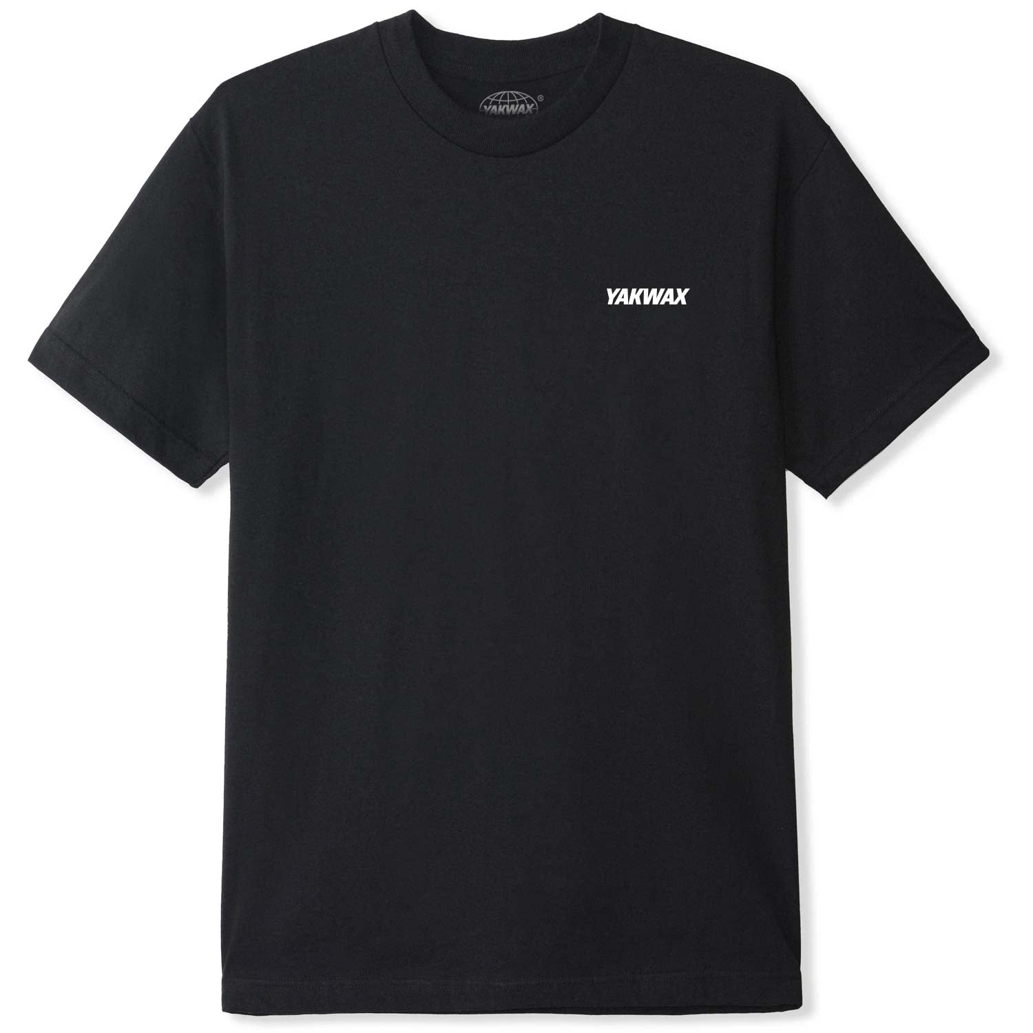Yakwax Sport Logo T-Shirt - Black/White - Mens Graphic T-Shirt by Yakwax