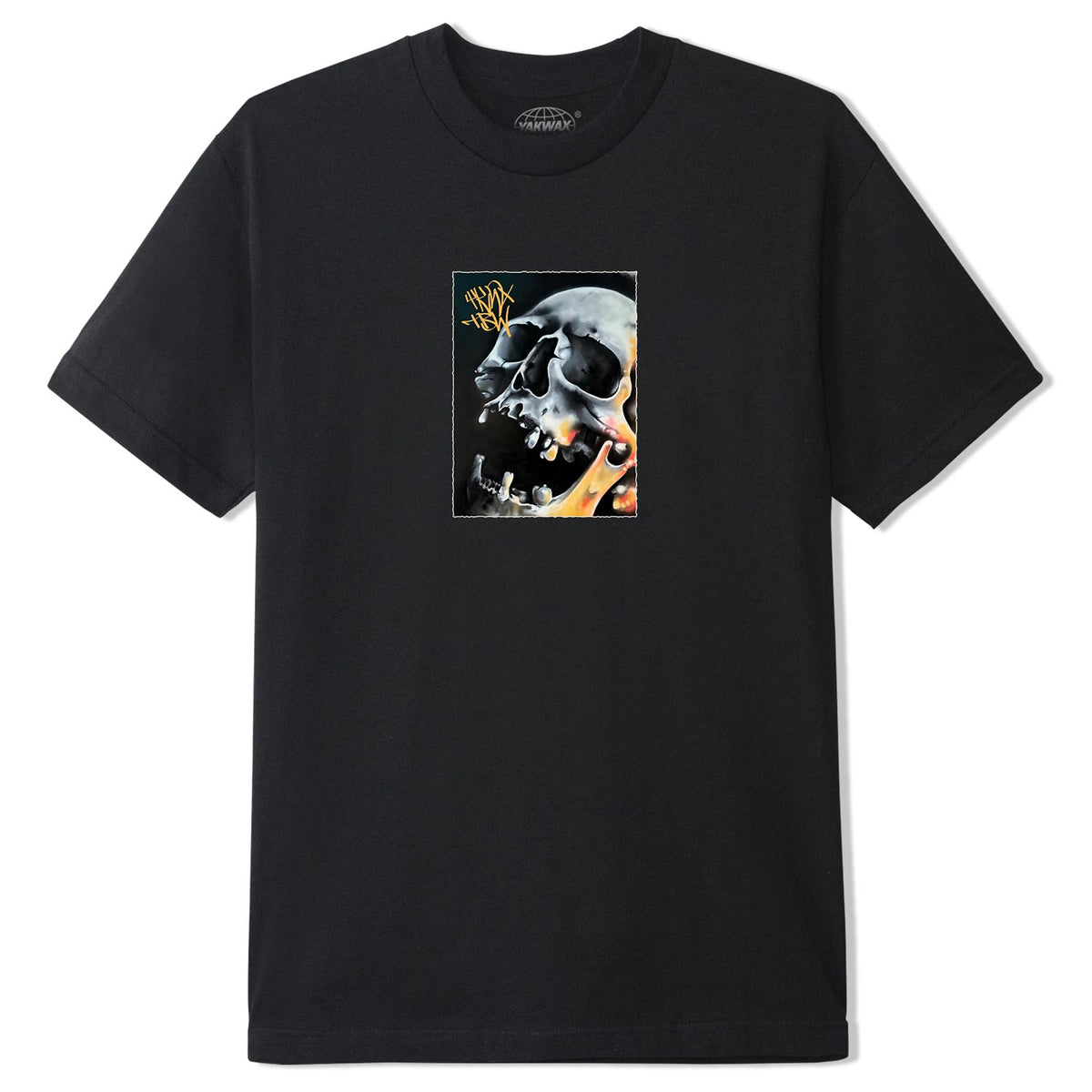 Yakwax X TBW Skull T-Shirt - Black - Mens Graphic T-Shirt by Yakwax
