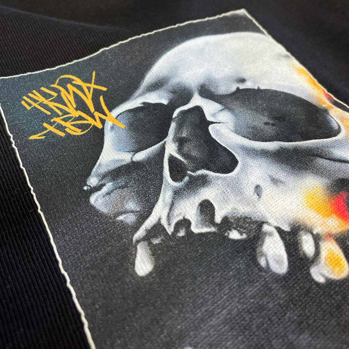 Yakwax X TBW Skull T-Shirt - Black - Mens Graphic T-Shirt by Yakwax