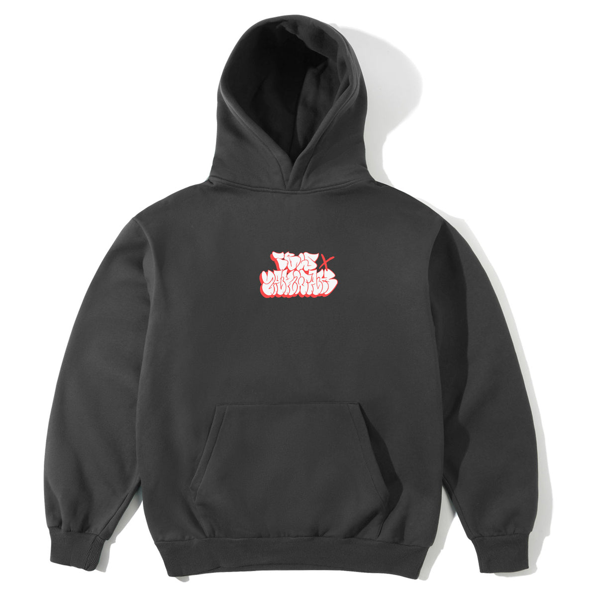 Yakwax X TBW Throwup Hoodie - Slate - Mens Pullover Hoodie by Yakwax