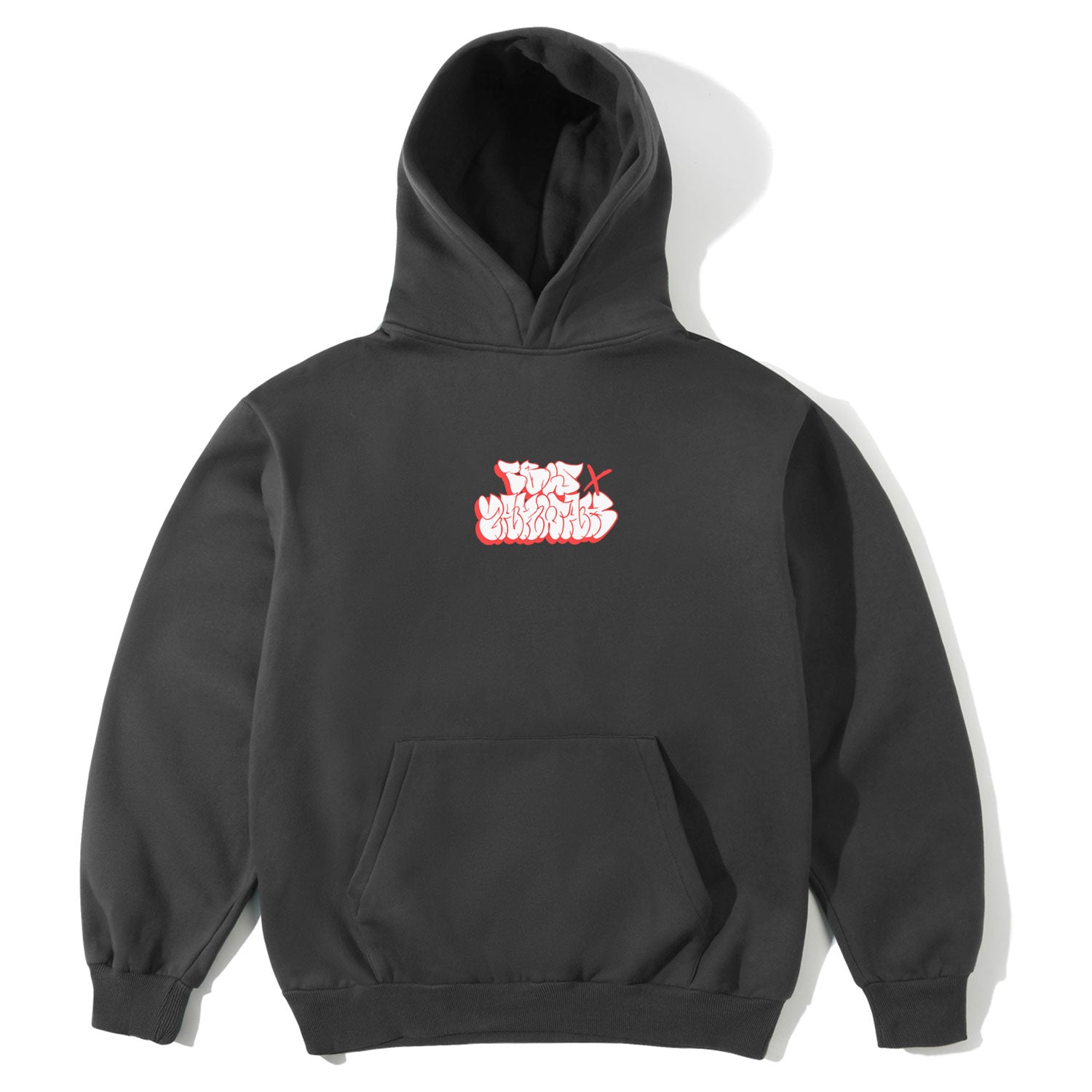 Yakwax X TBW Throwup Hoodie - Slate - Mens Pullover Hoodie by Yakwax