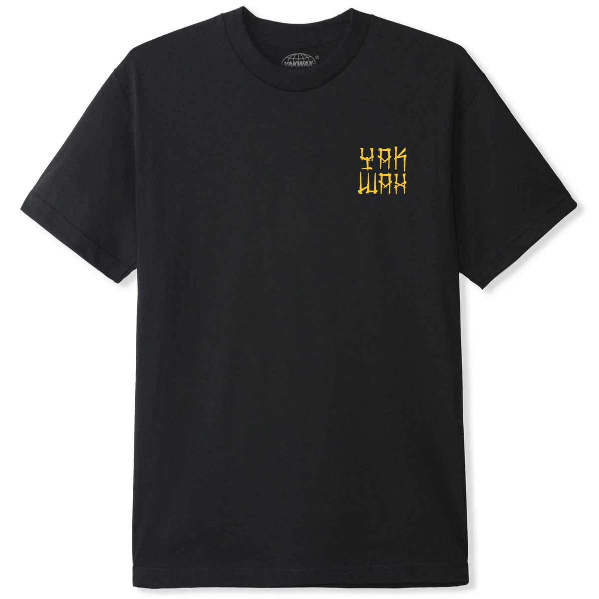 Yakwax Yaktown T-Shirt - Black/Yellow - Mens Graphic T-Shirt by Yakwax