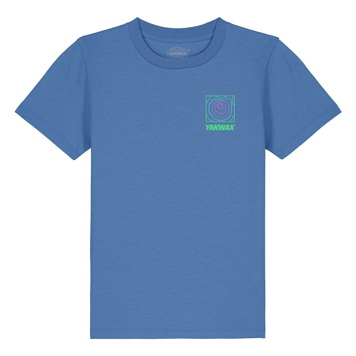 Yakwax Isobar Kids T-Shirt - Blue/Green - Boys Surf Brand T-Shirt by Yakwax