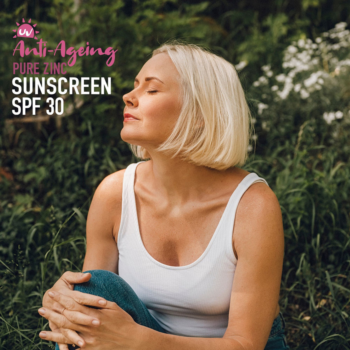 Sun Zapper Pure Zinc Anti-Ageing Tinted Sunscreen SPF30 Pump Bottle - Sunscreen by Sun Zapper 100g