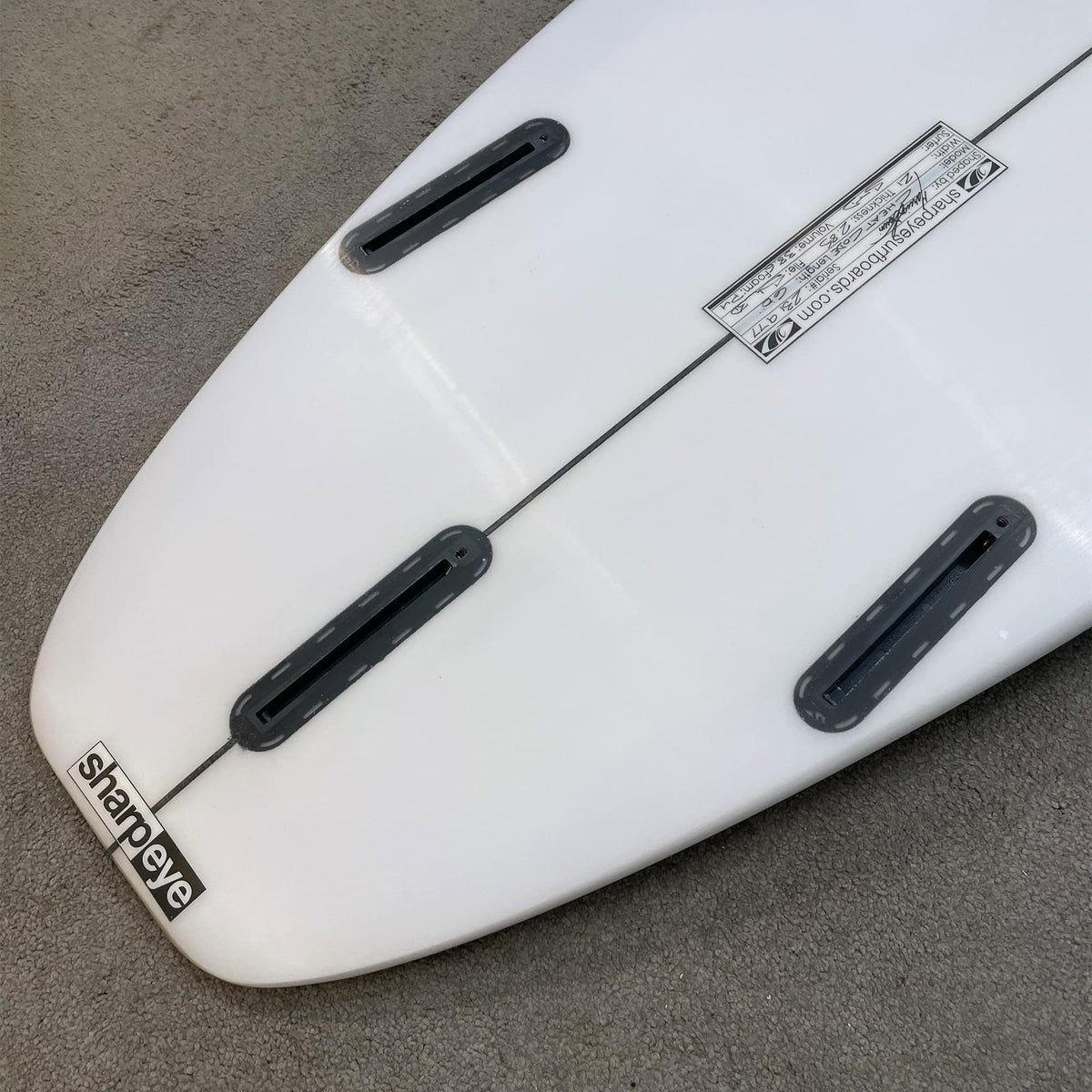 Sharpeye 6'0 Cheat Code Surfboard - White - Shortboard by Sharpeye 6ft 0