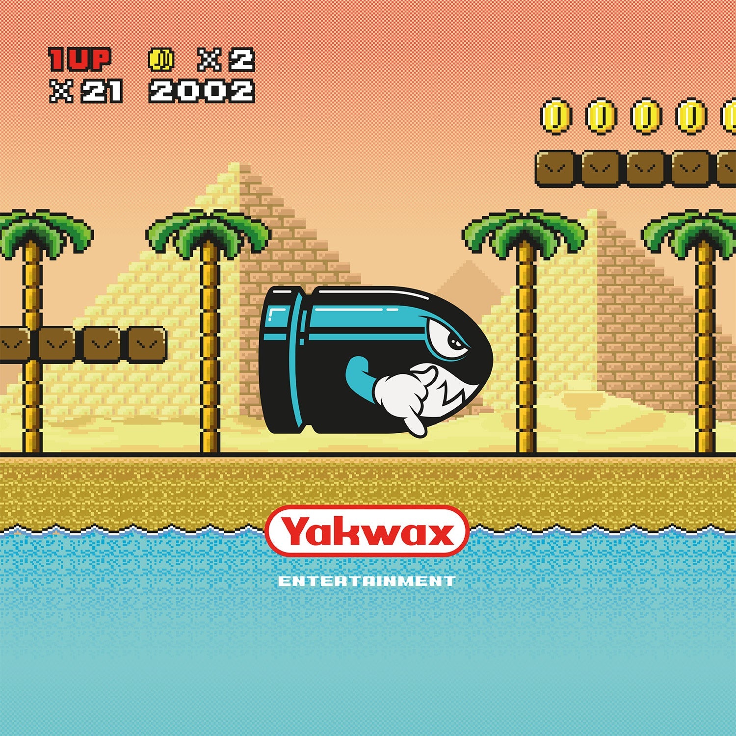 Yakwax Pyramid Level Skateboard Deck - Desert - Skateboard Deck by Yakwax