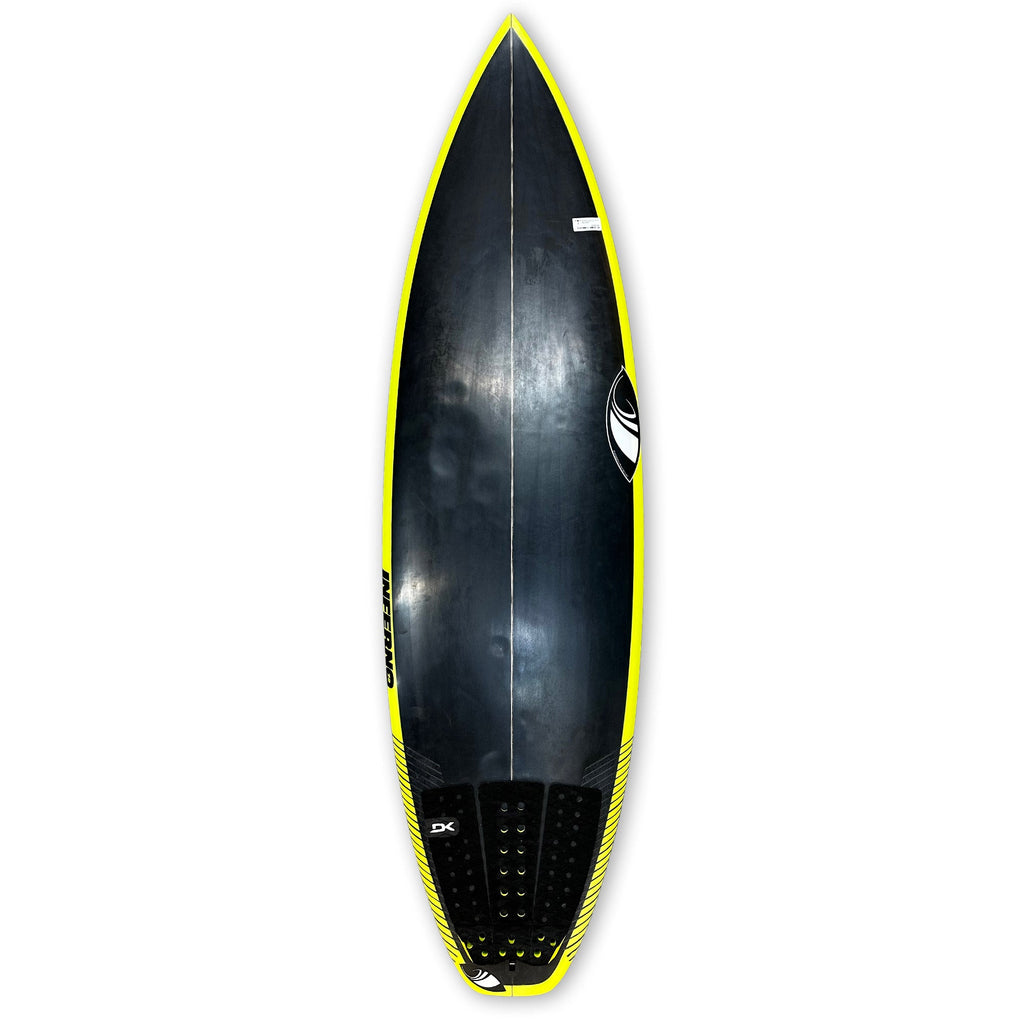Sharpeye 5'8 Inferno 72 Second Hand Shortboard - 25.5L - Black