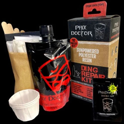 Phix Doctor Sunpowered Epoxy Repair Kit Standard 2.5oz - Epoxy Resin Surfboard Repair by Phix Doctor 2.5oz