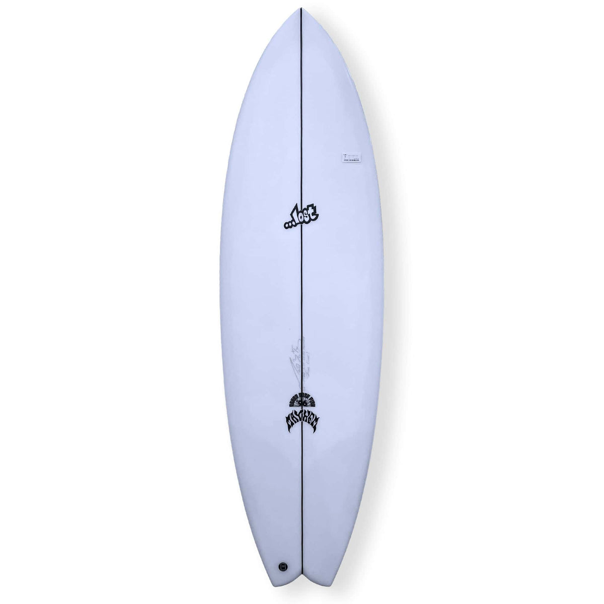 Lost 5'5 RNF 96 Surfboard - White - Shortboard by Lost 5ft 5