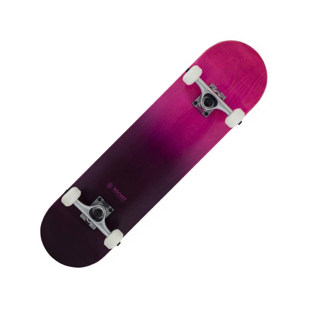 Rocket Skateboards 7.75" Double Dipped Complete Skateboard - Purple - Complete Skateboard by Rocket Skateboards 7.75 inch