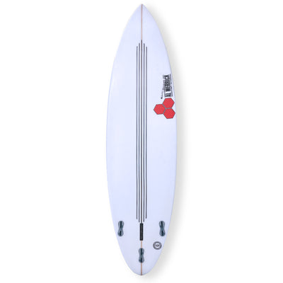 Channel Islands 6'4 Taco Grinder Second Hand Shortboard - 30.6L - White - Second Hand Shortboard by Channel Islands 6ft 4