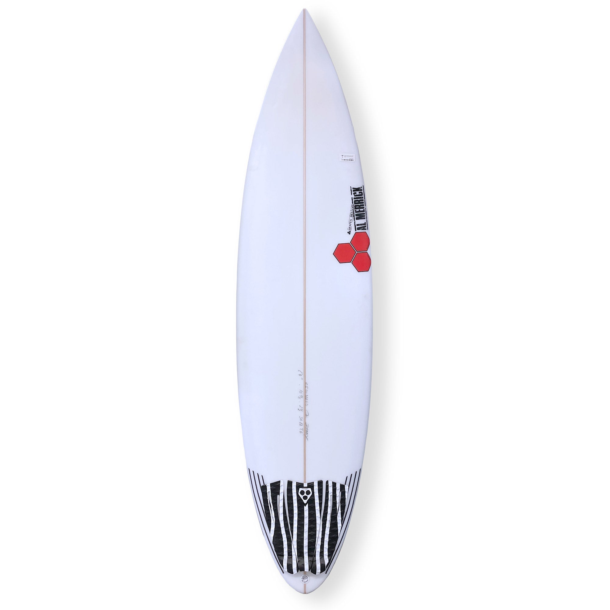 Channel Islands 6'4 Taco Grinder Second Hand Shortboard - 30.6L - White - Second Hand Shortboard by Channel Islands 6ft 4