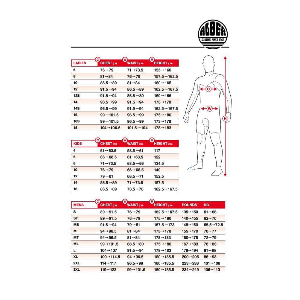 Alder Mens Impact 3/2mm Shortie Wetsuit 2021 - Black - Mens Shorty/Spring Wetsuit by Alder