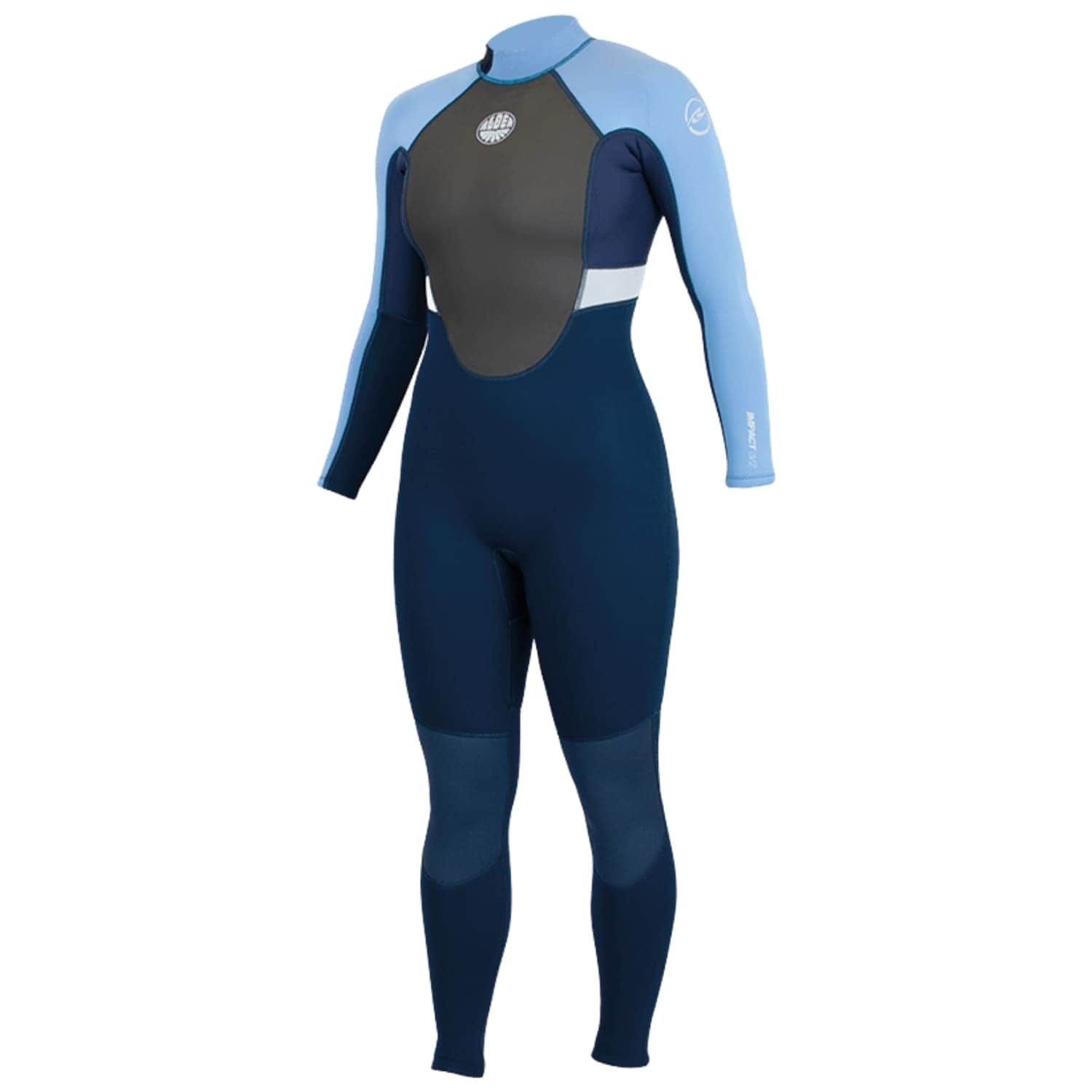 Alder Womens Impact 3/2mm Full Wetsuit 2021 - Blue