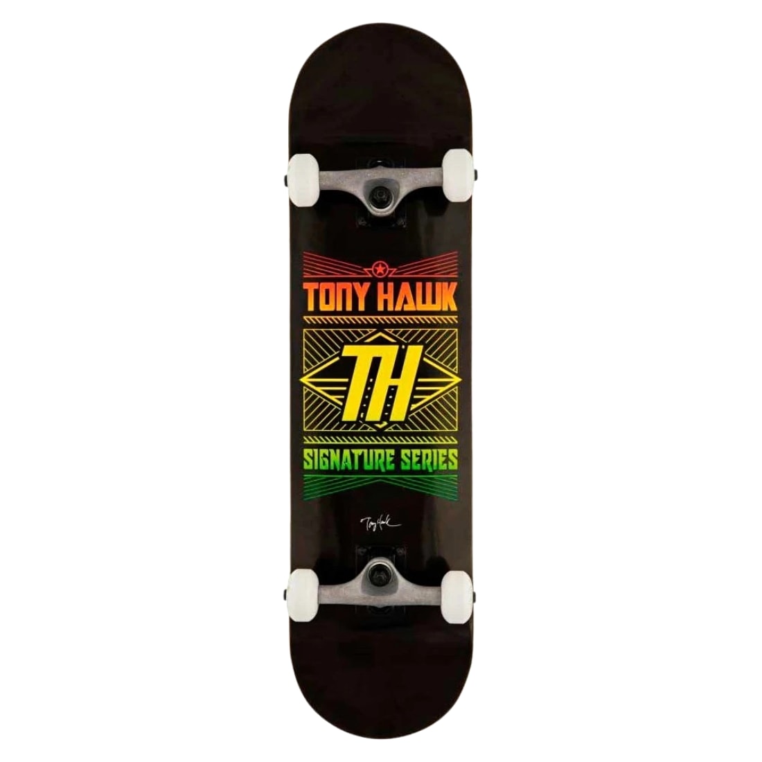 Birdhouse Tony Hawk 180+ Series Stacked Logo Complete Skateboard 8.0 Inch - Black - Complete Skateboard by Birdhouse 8.0 inch