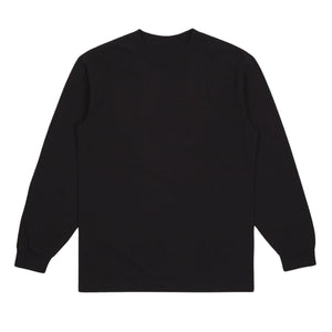 Brixton Basic Long Sleeve T-Shirt - Black - Mens Plain T-Shirt by Brixton
