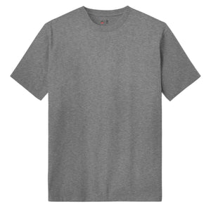Brixton Basic Tailored T-Shirt - Heather Grey - Mens Graphic T-Shirt by Brixton