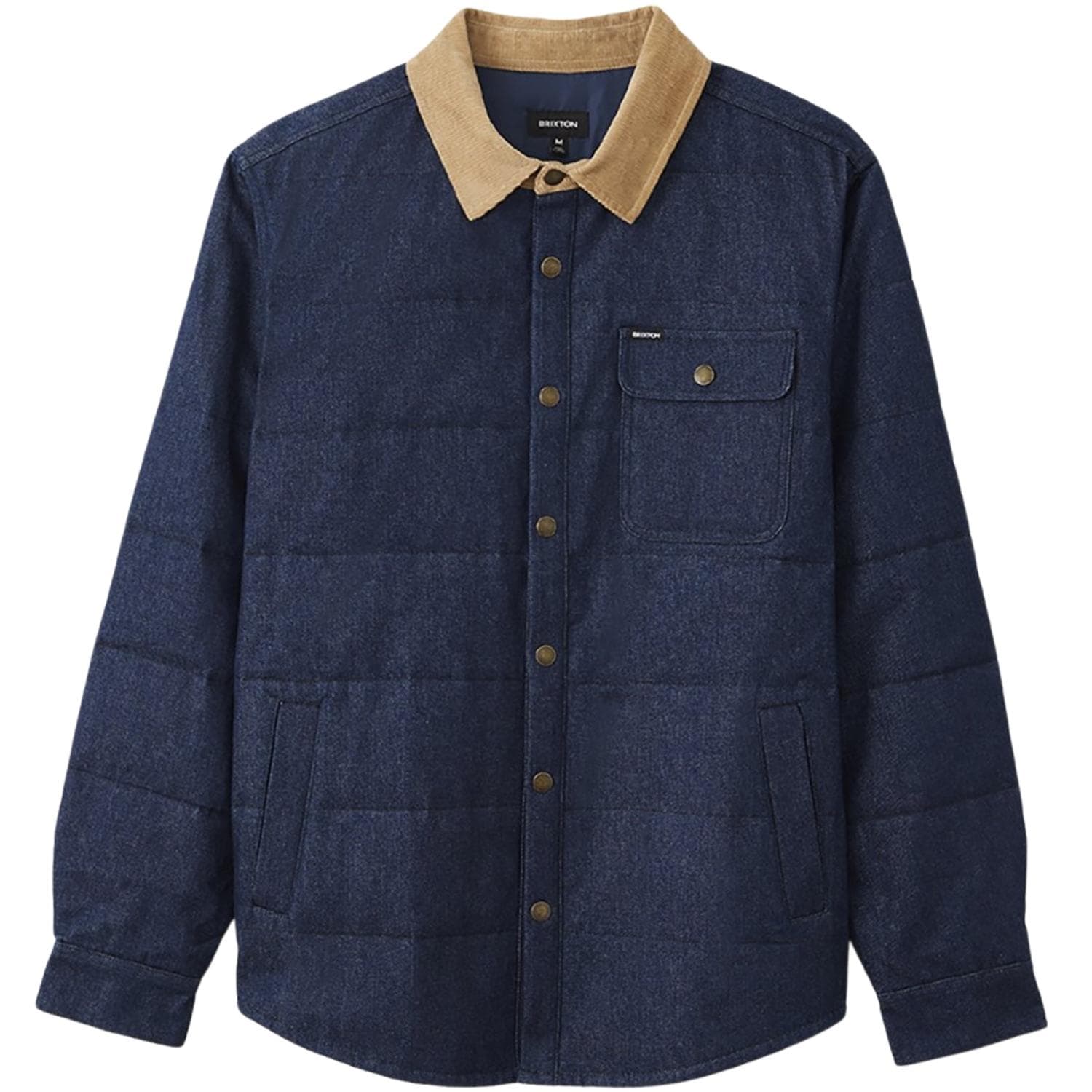 Brixton Cass Jacket - Rinsed Denim - Mens Casual Jacket by Brixton