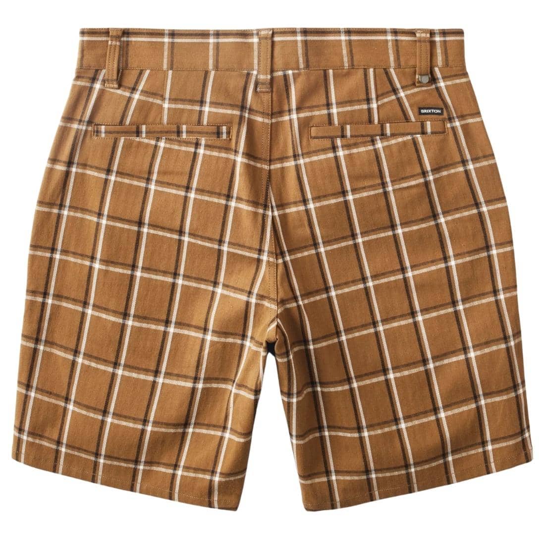 Brixton Choice Chino Shorts - Medal Bronze