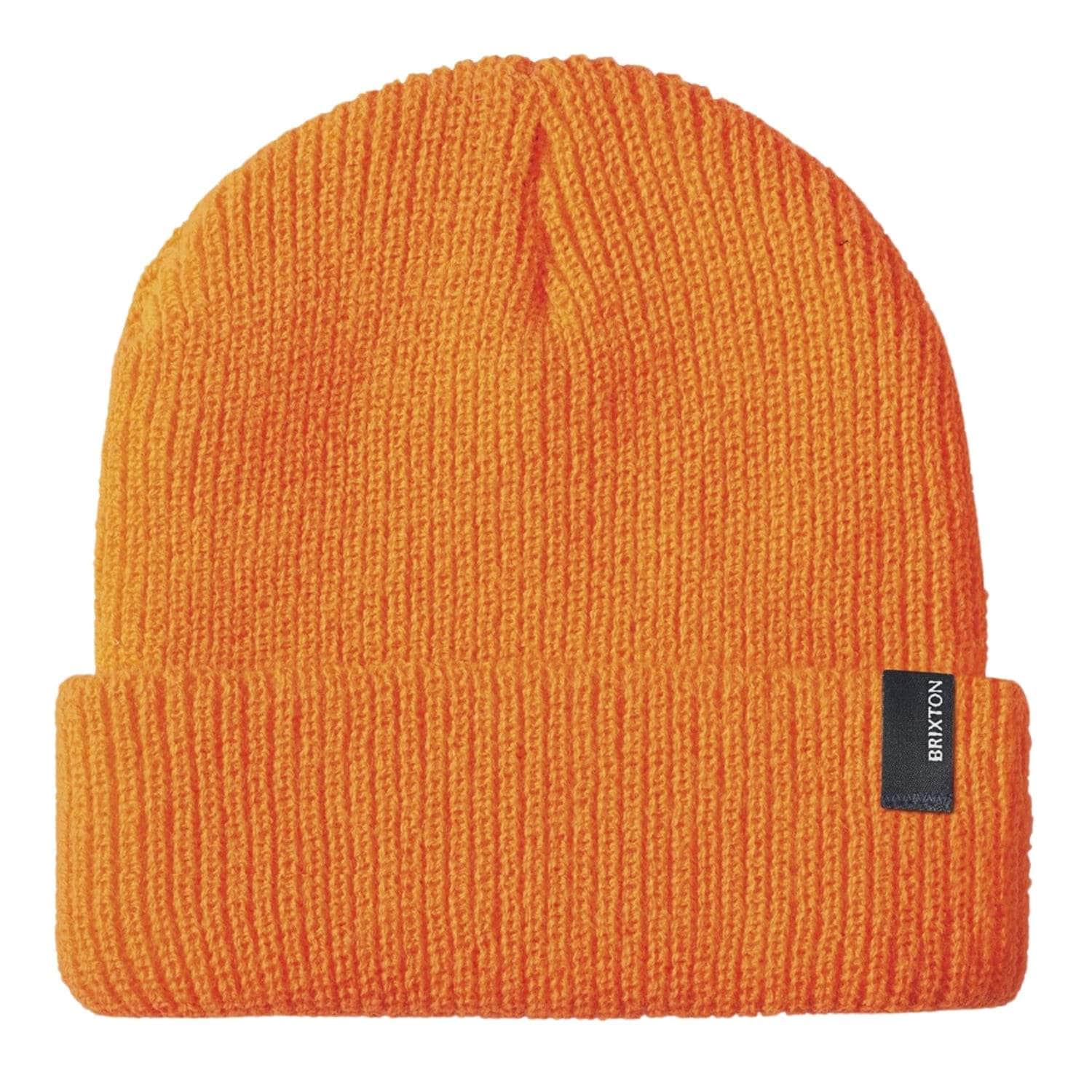 Brixton Heist Beanie - Athletic Orange - Fold Beanie by Brixton