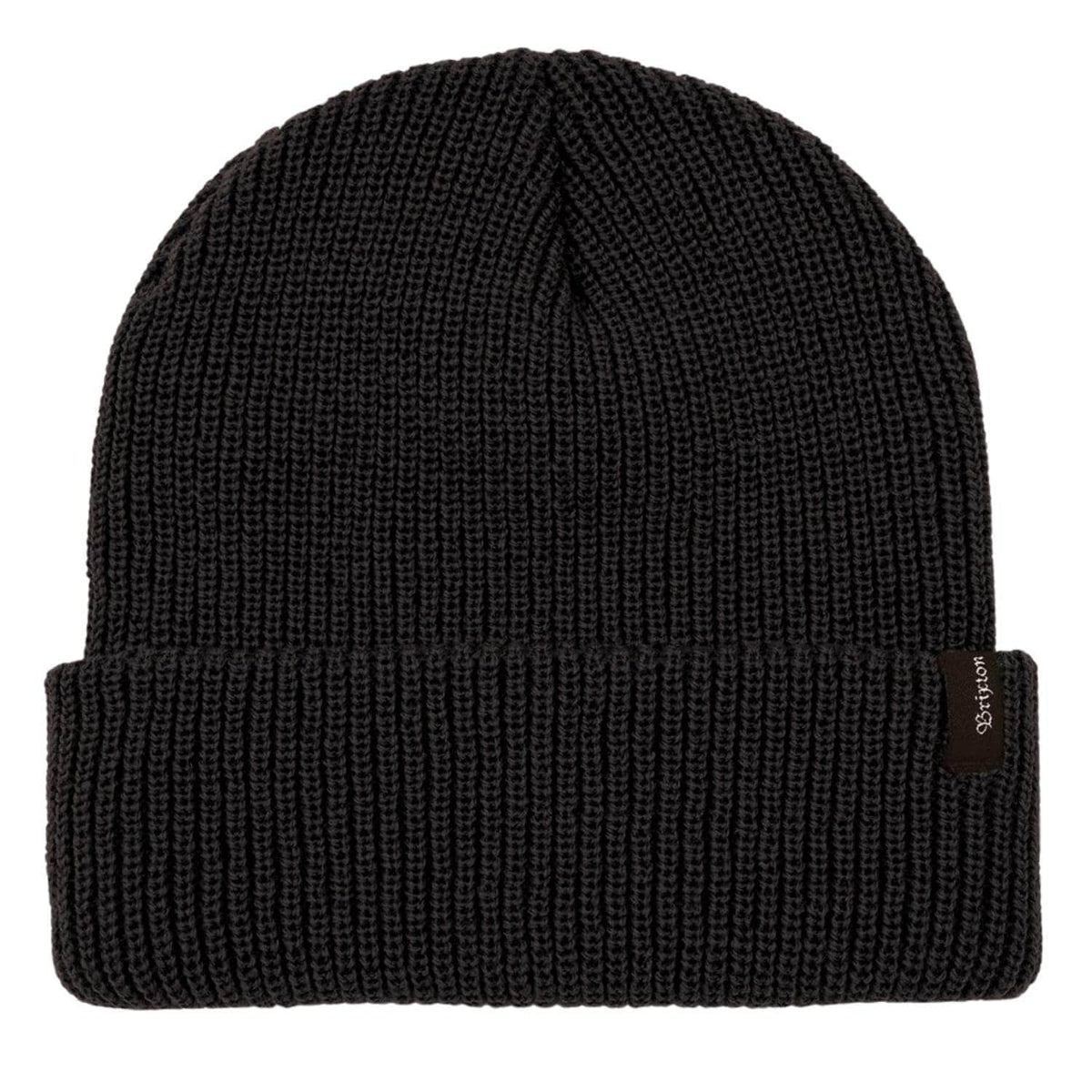 Brixton Heist Beanie Black One Size - Fold Beanie by Brixton