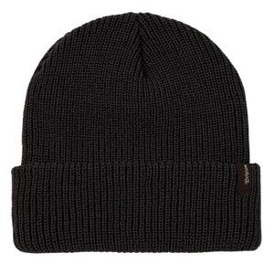 Brixton Heist Beanie Black One Size - Fold Beanie by Brixton