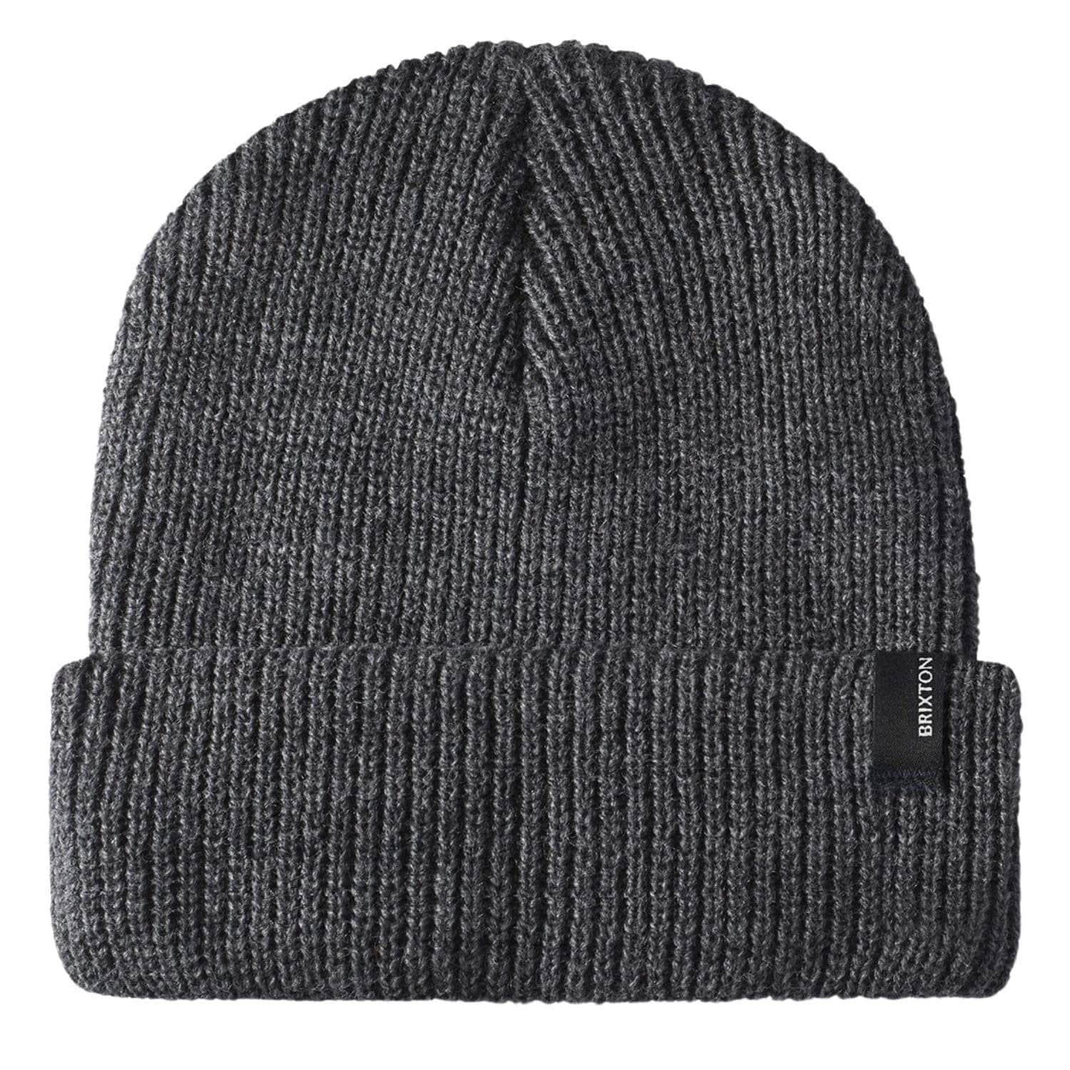 Brixton Heist Beanie - Heather Grey - Fold Beanie by Brixton