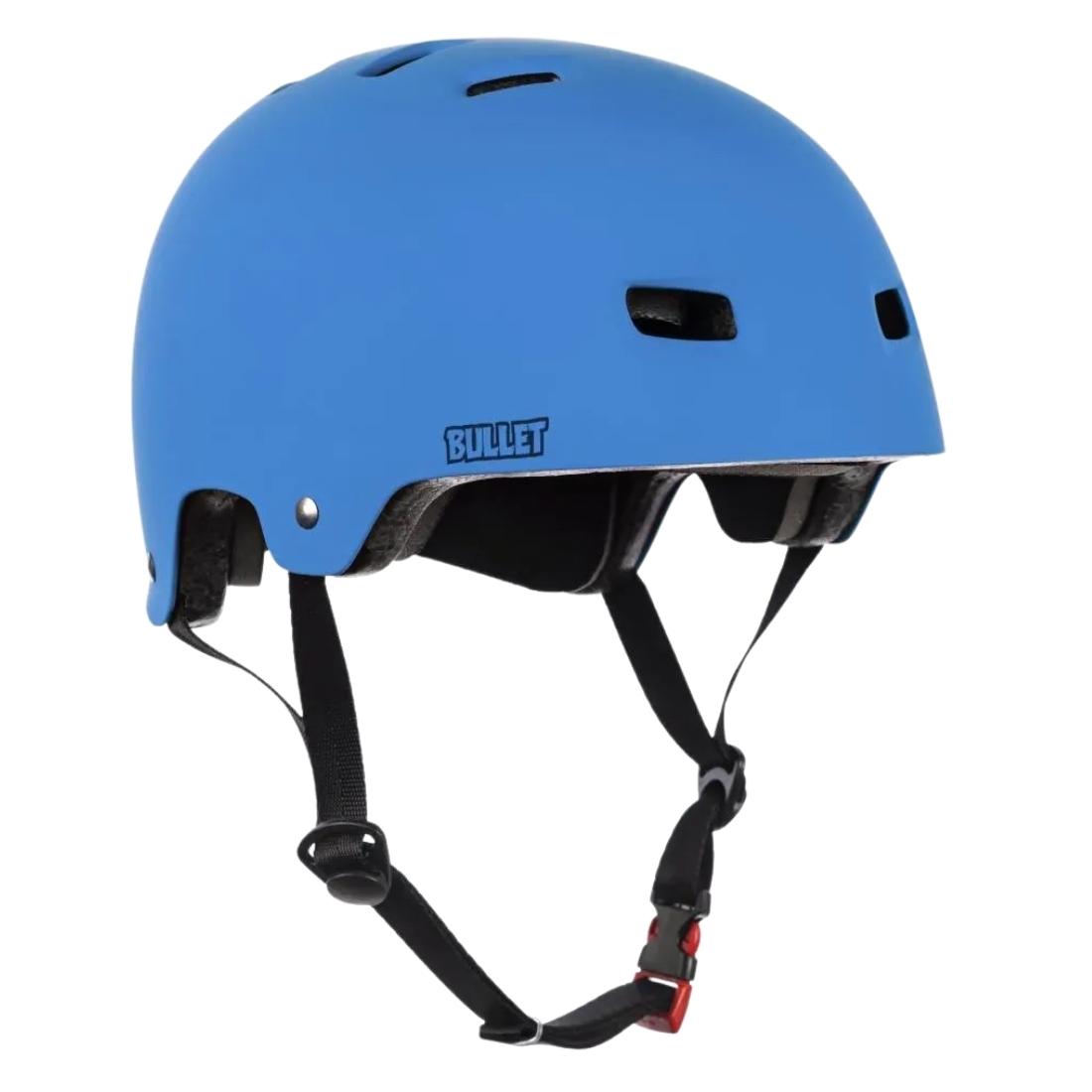 Bullet Bullet Grom Youth Kids Deluxe Skateboard Helmet T35 49-54Cm - Matt Blue - Skateboard Helmet by Bullet XS/S/M (49-54cm)