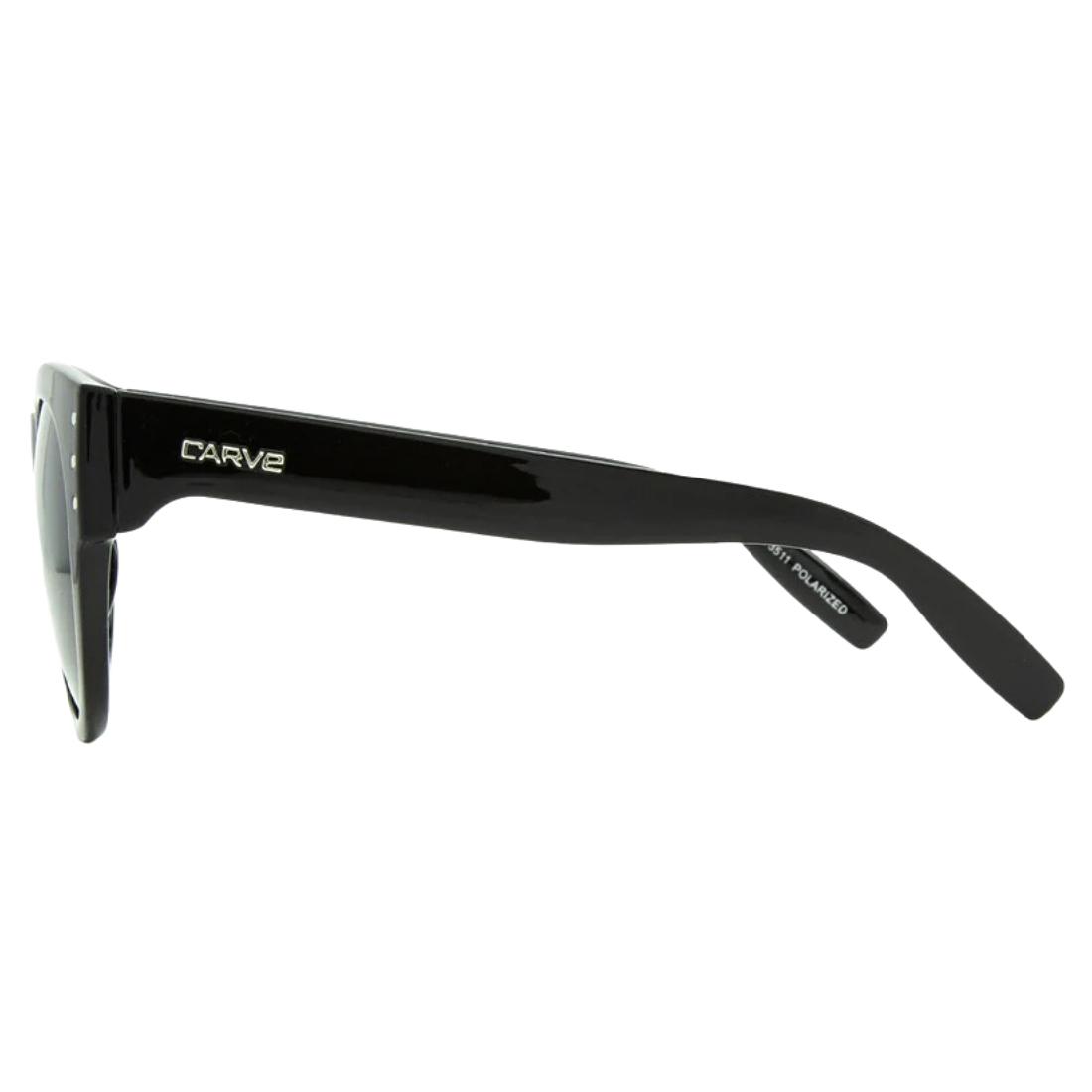 Carve Ivi Polarised Sunglasses - Gloss Black Polarised