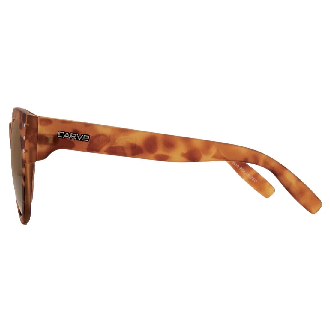 Carve Ivi Polarised Sunglasses - Tortoise Polarised - Round Sunglasses by Carve