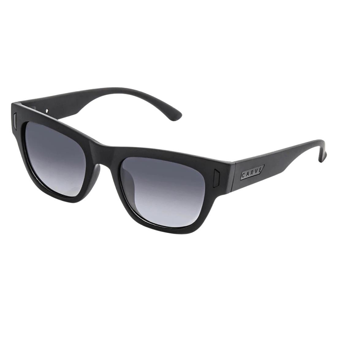 Carve Marley Casino Collection Polarised Sunglasses - Matt Black Grey Polarized - Square/Rectangular Sunglasses by Carve