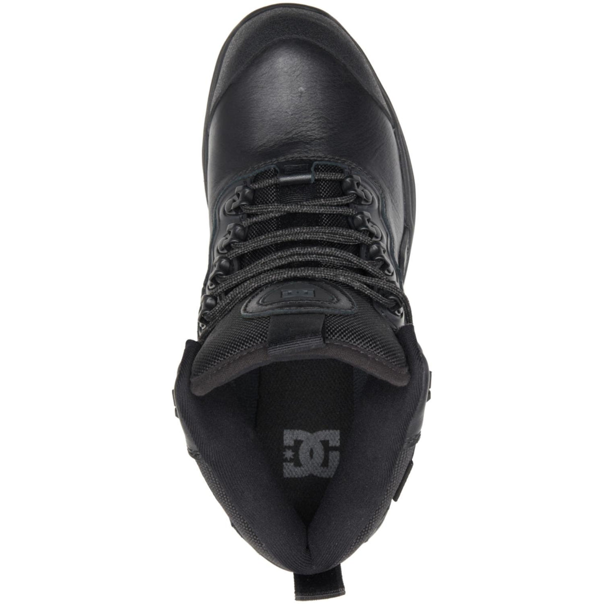 DC Navigator LX Leather Boots - Black/Black - Mens Boots by DC