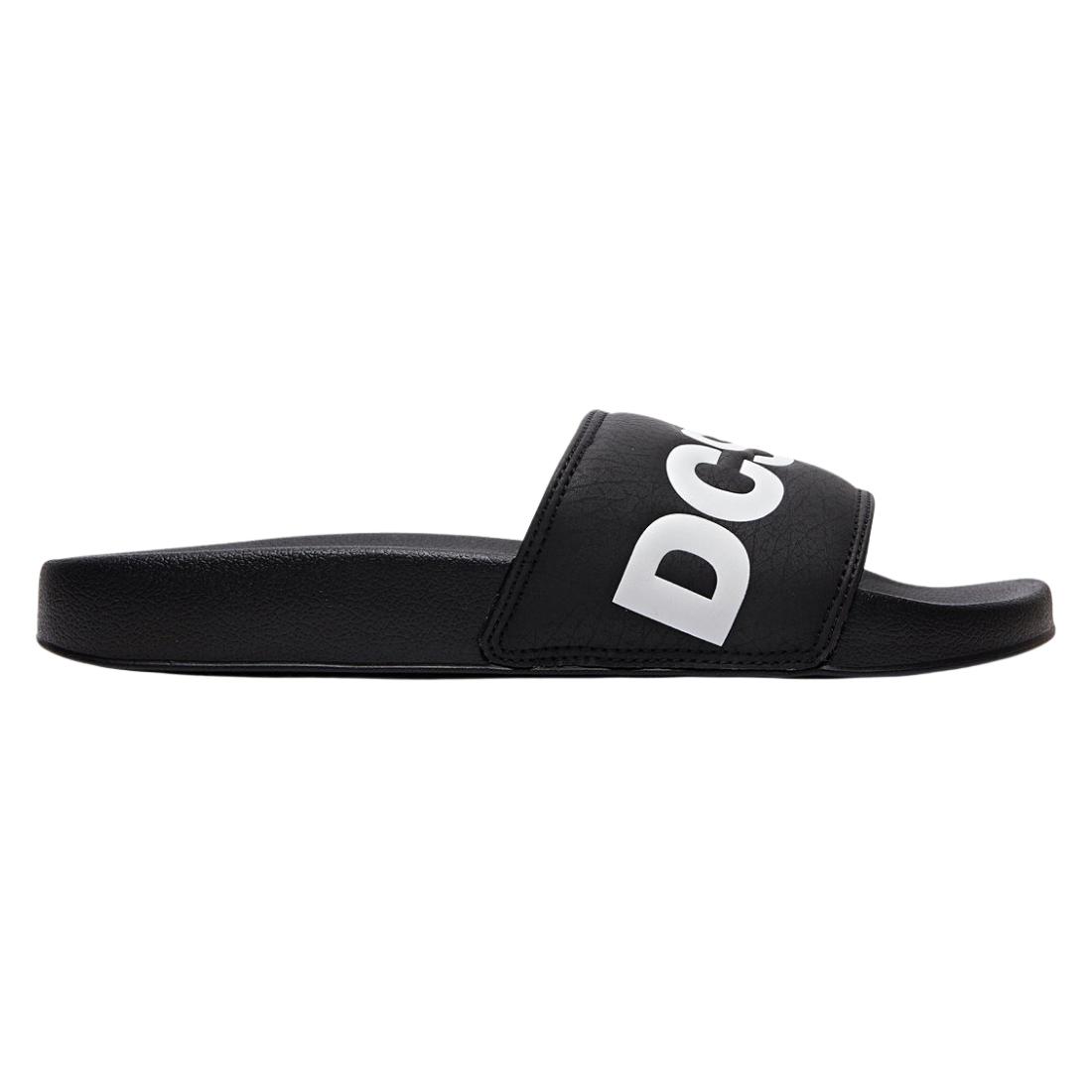 DC Slide Sandals - Black/White