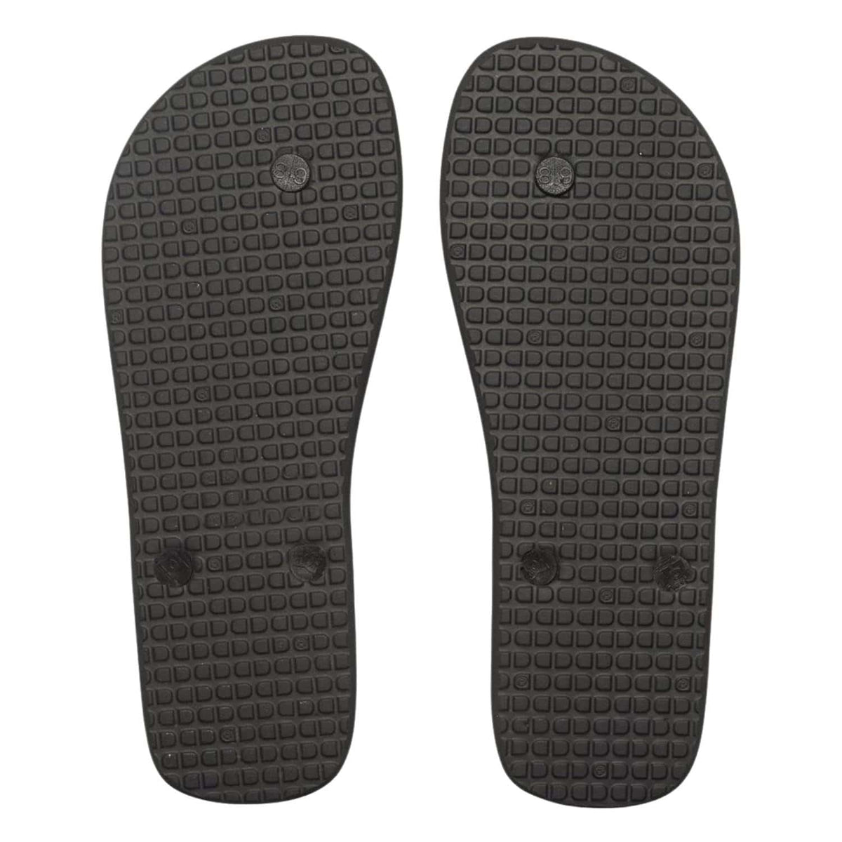 DC Spray Sandals - Black Black White - Mens Flip Flops by DC