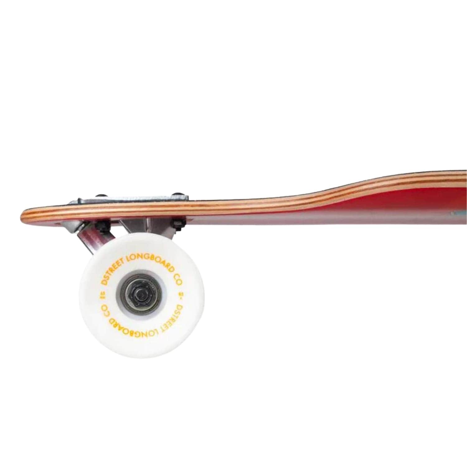 D-Street Horizon Drop Through Longboard Skateboard - Multi