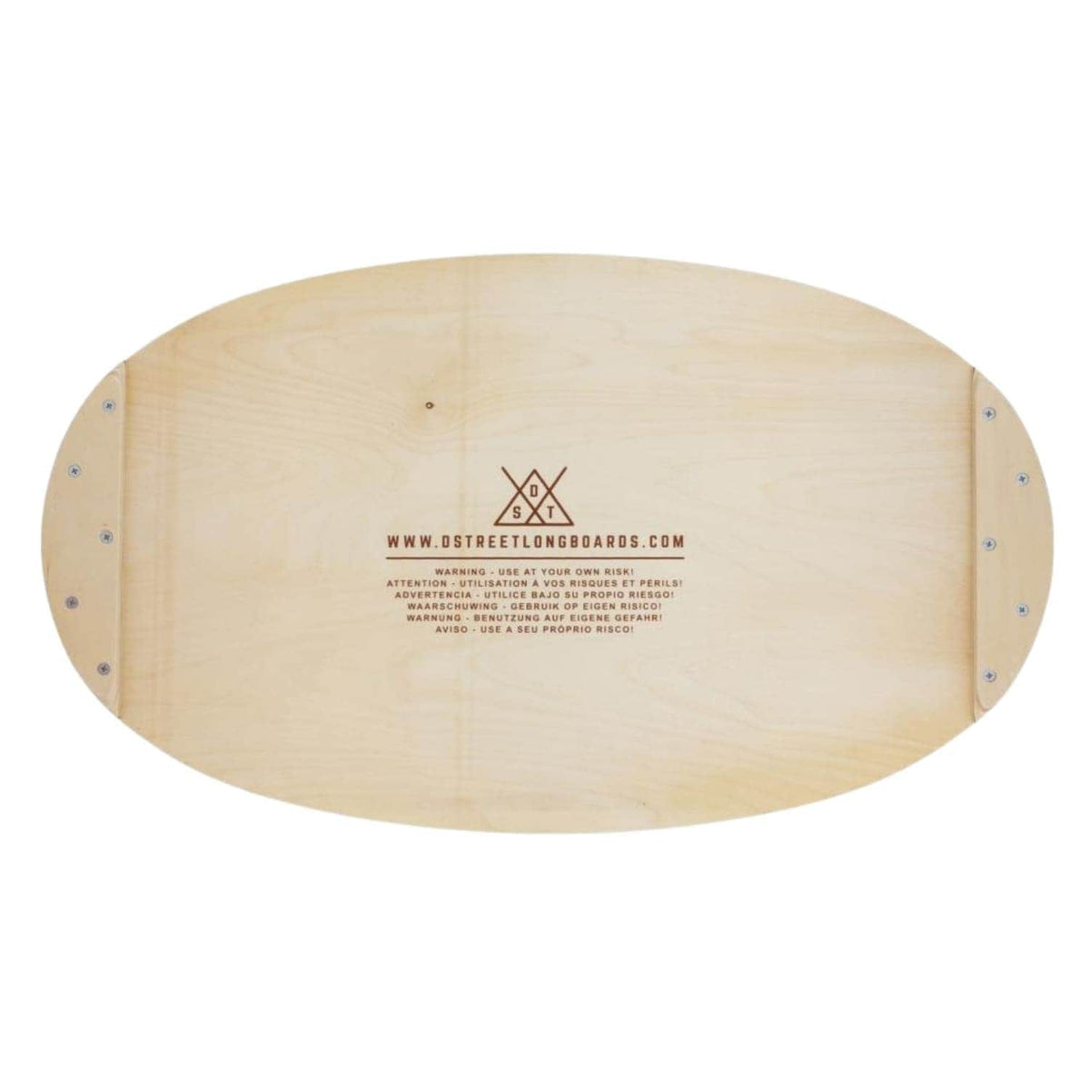 D-Street Mandala Balance Board Woodgrain 30in - Balance Board by D-Street 30 inch