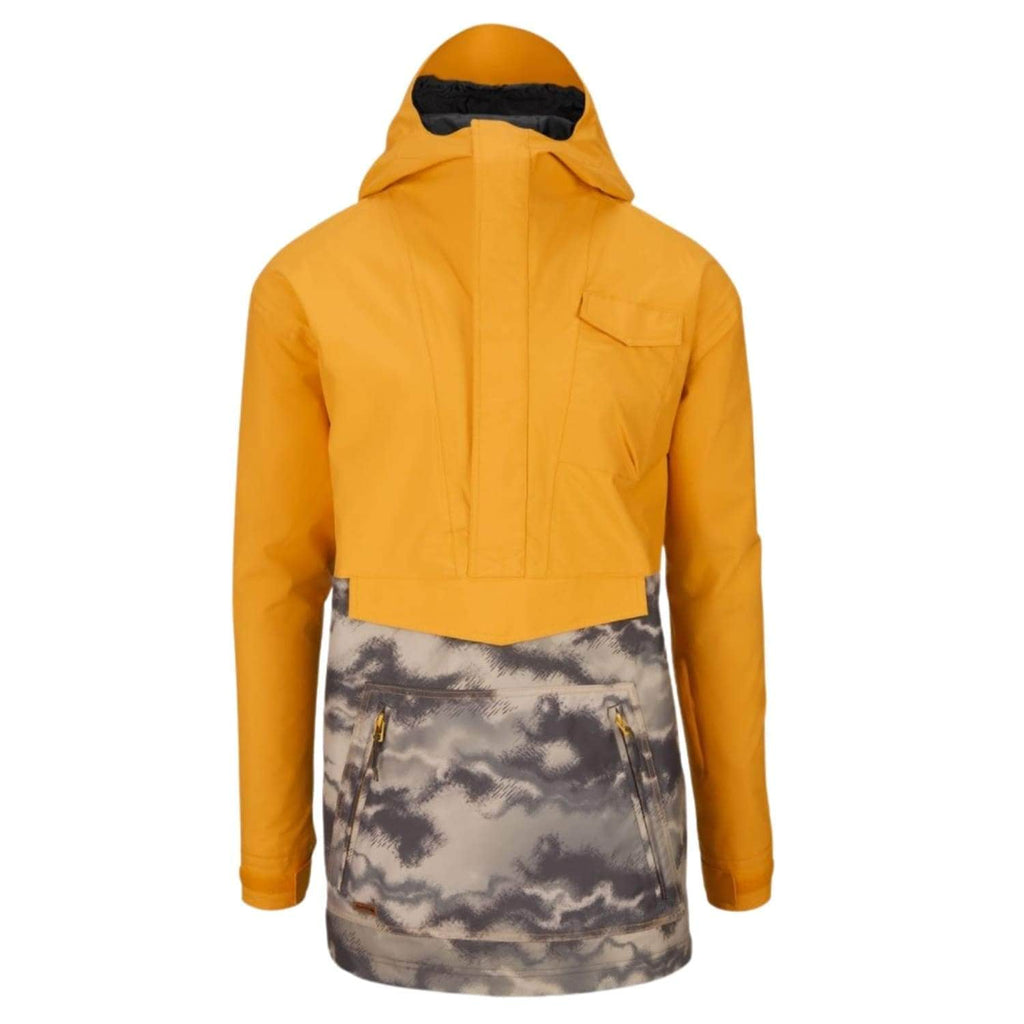 Clark Anorak 10K Ski Snowboard Jacket Golden Glow Ashcroft Camo