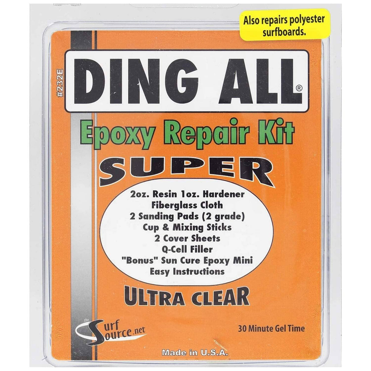 Ding All Super Epoxy Repair Kit - 3oz