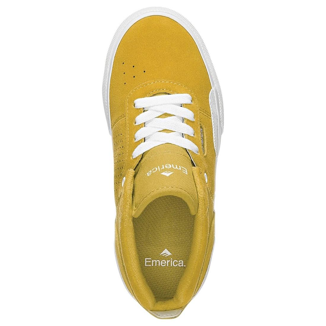 Emerica Pillar Youth Kids Skate Shoes - Burnt Orange