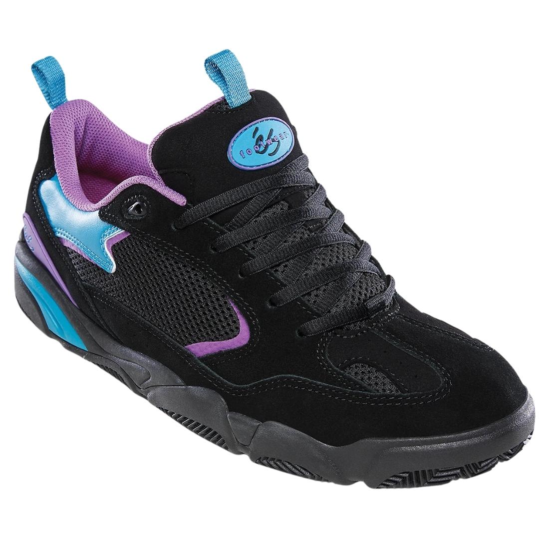 Es Quattro Plus Skate Shoes - Black/Teal - Mens Skate Shoes by eS