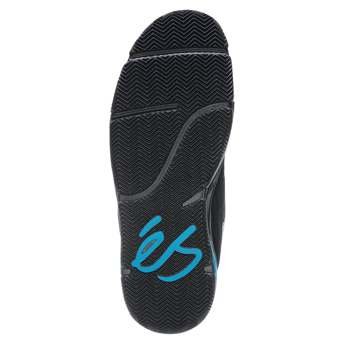 Es Quattro Plus Skate Shoes - Black/Teal - Mens Skate Shoes by eS