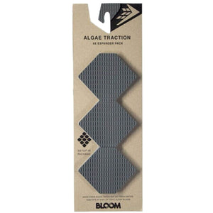 Firewire Hex Expander Front Foot Traction Pad Grey - Full Traction/Front Foot Surfboard Pad by Firewire