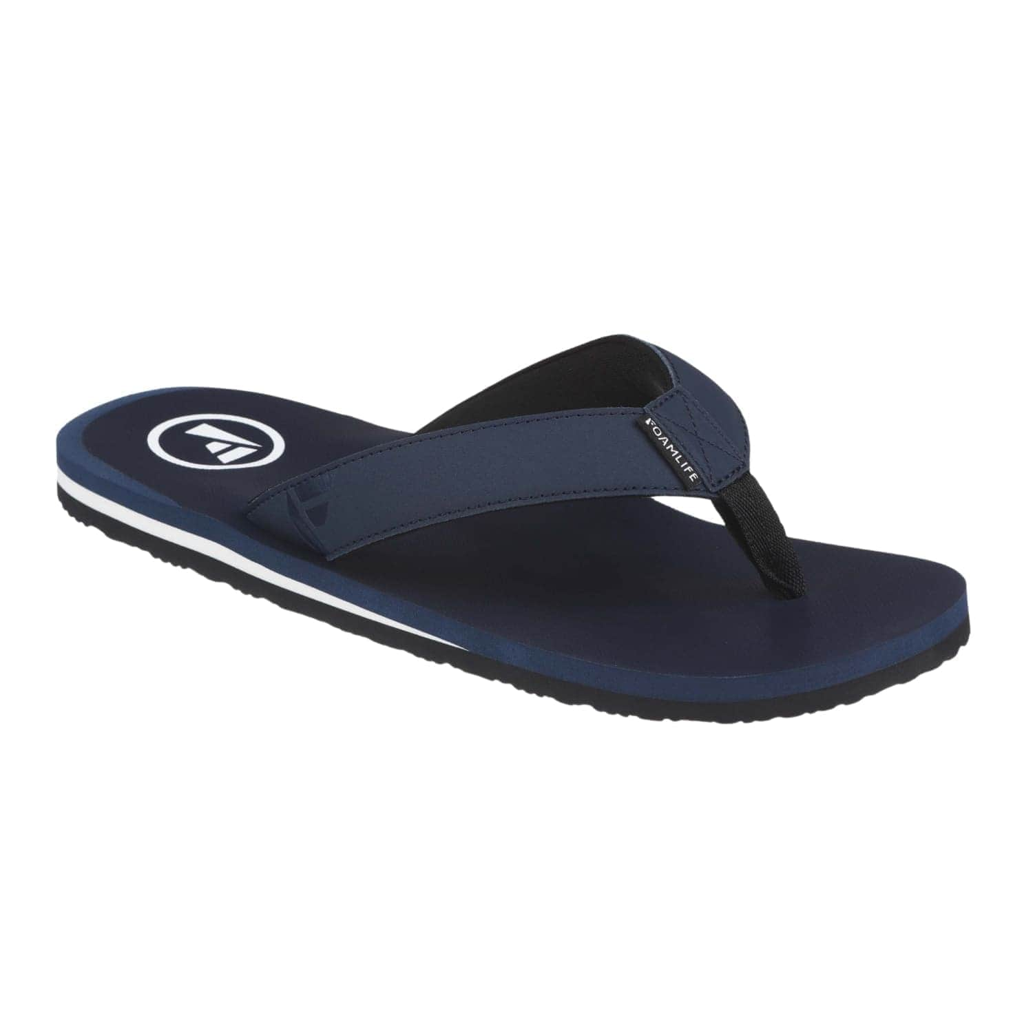 FoamLife Tarlan Flip Flops - Navy - Mens Flip Flops by FoamLife