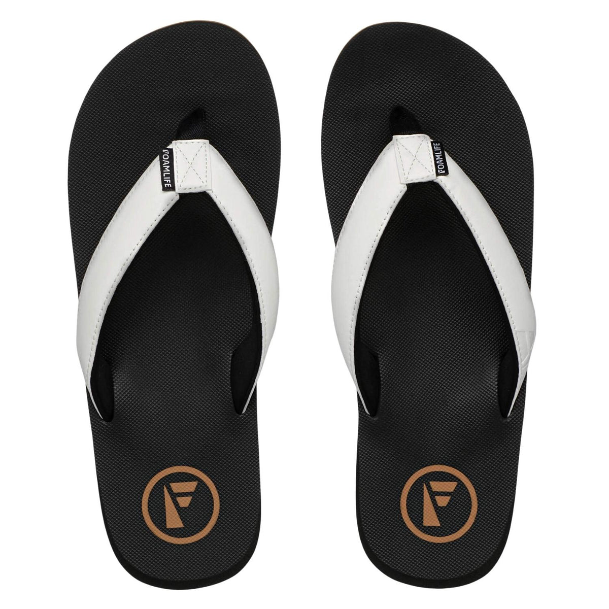 Foamlife Traa-Sc Flip Flop - Black - Mens Flip Flops by FoamLife