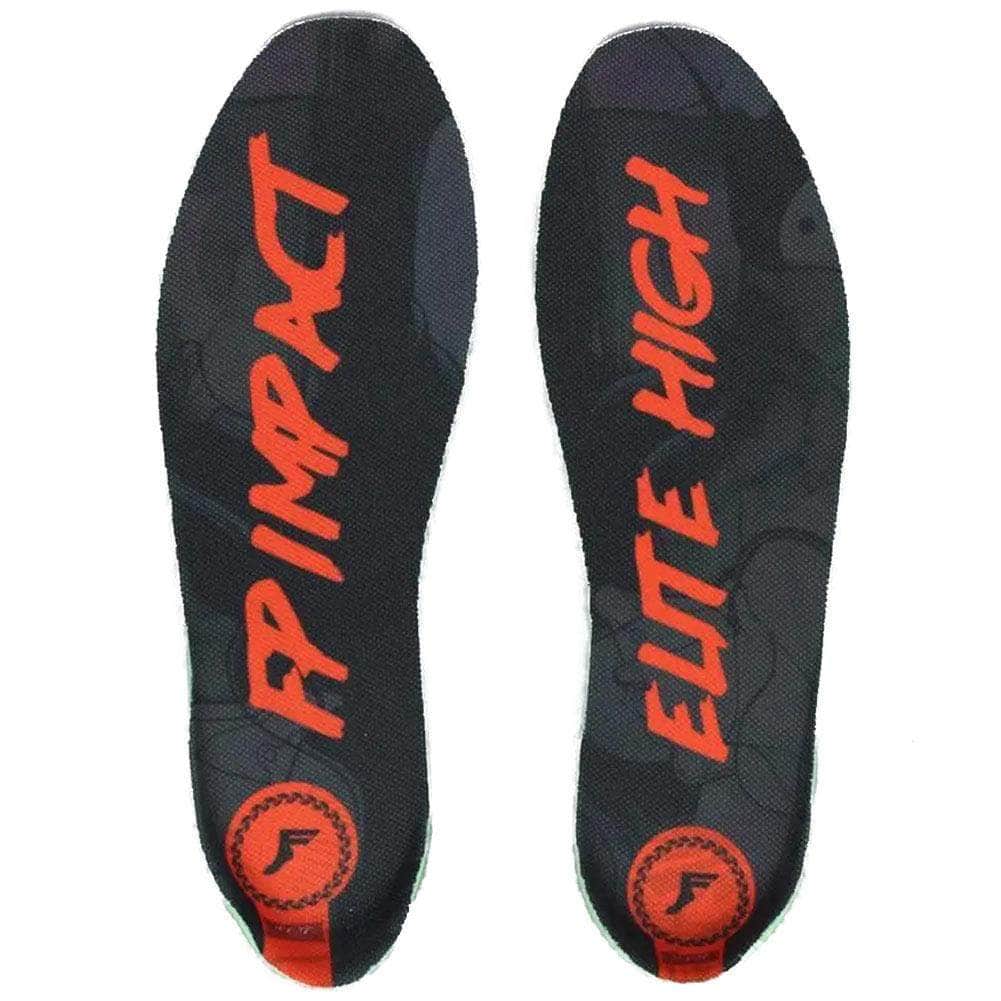 Footprint Kingfoam KingFoam Elite Low Profile Classic Insoles Black/Red - Orthotic Insoles by Footprint Kingfoam