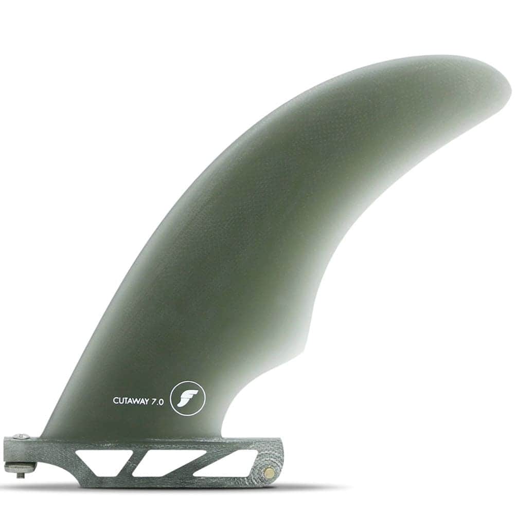 Futures Cutaway Surfboard Single Fin Smoke - Longboard/Single Fin by Futures 7.0 inch