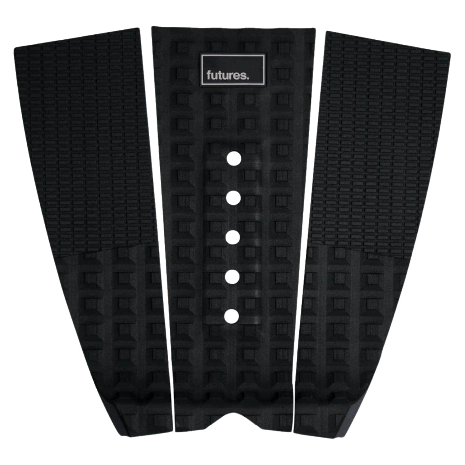 Futures F3P Voodoo Surfboard Tail Pad Deck Grip Black